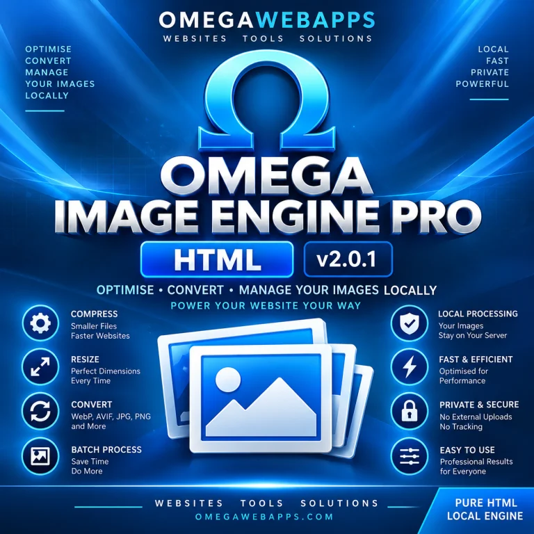 Omega Image Engine Pro Pure HTML